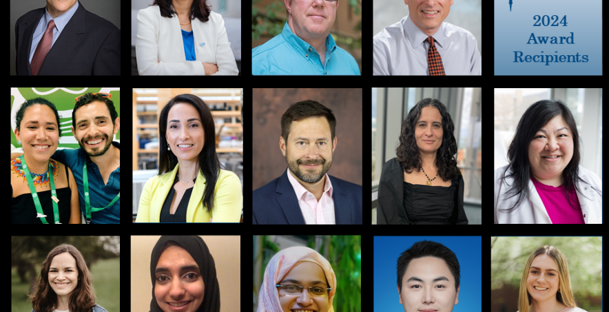 Headshots of various award recipients